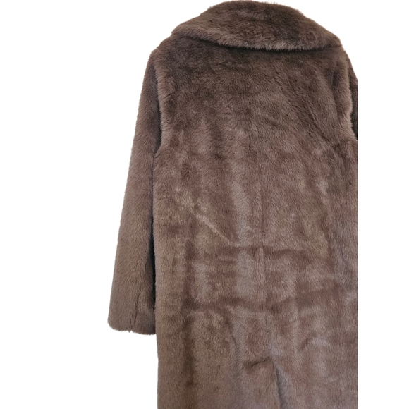 NWT Rebecca Minkoff Long Faux Fur Coat – Size M - Picture 9 of 14